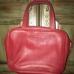 Coach tote or makeup bag
